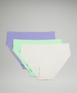 InvisiWear Mid-Rise Bikini Underwear *3 Pack sold by Lululemon
