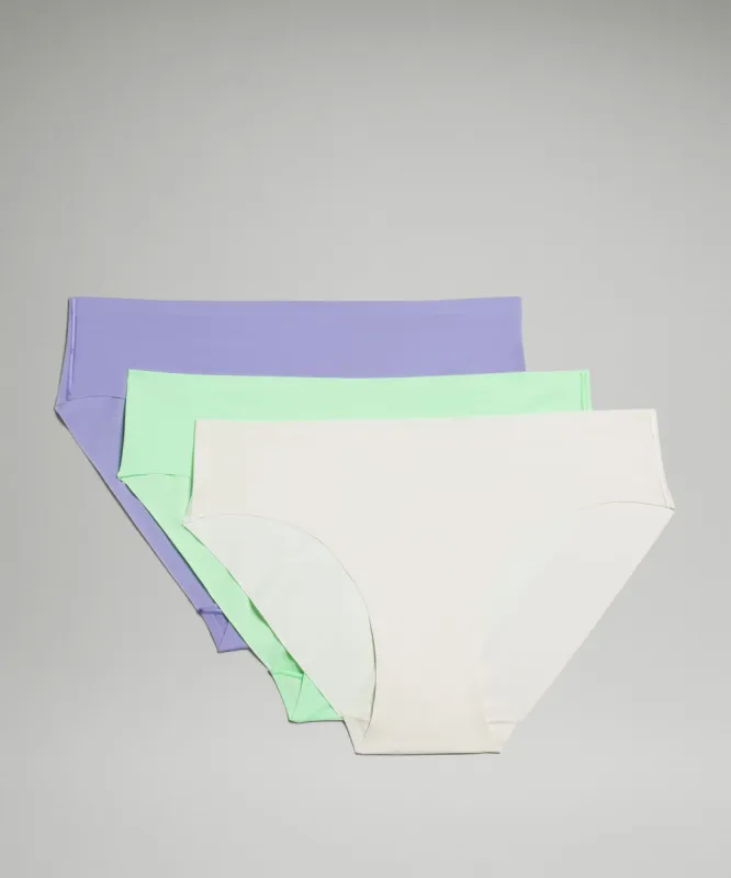 InvisiWear Mid-Rise Bikini Underwear *3 Pack sold by Lululemon