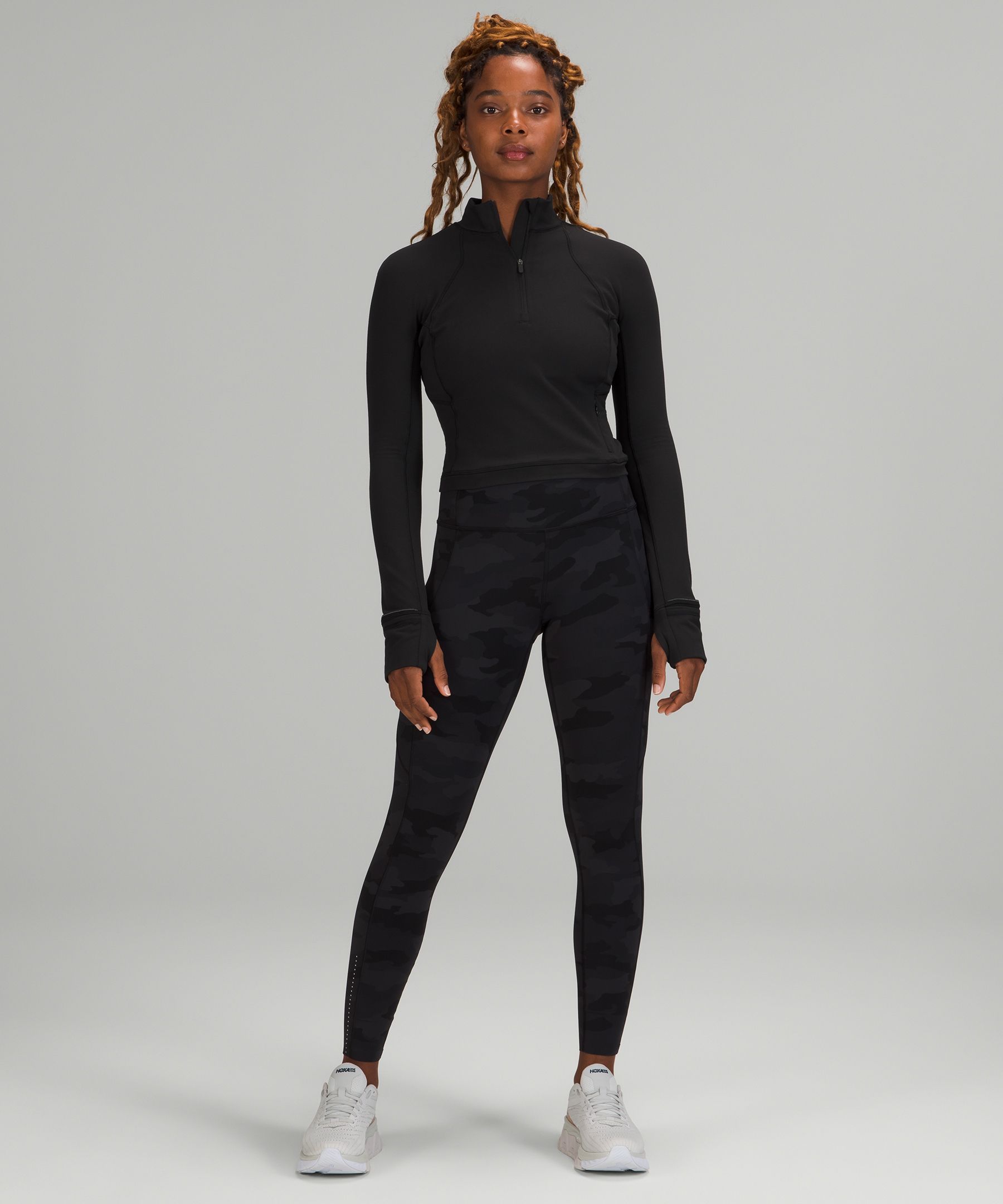 It's Rulu Run Cropped Half Zip sold by Lululemon product image thumbnail 2