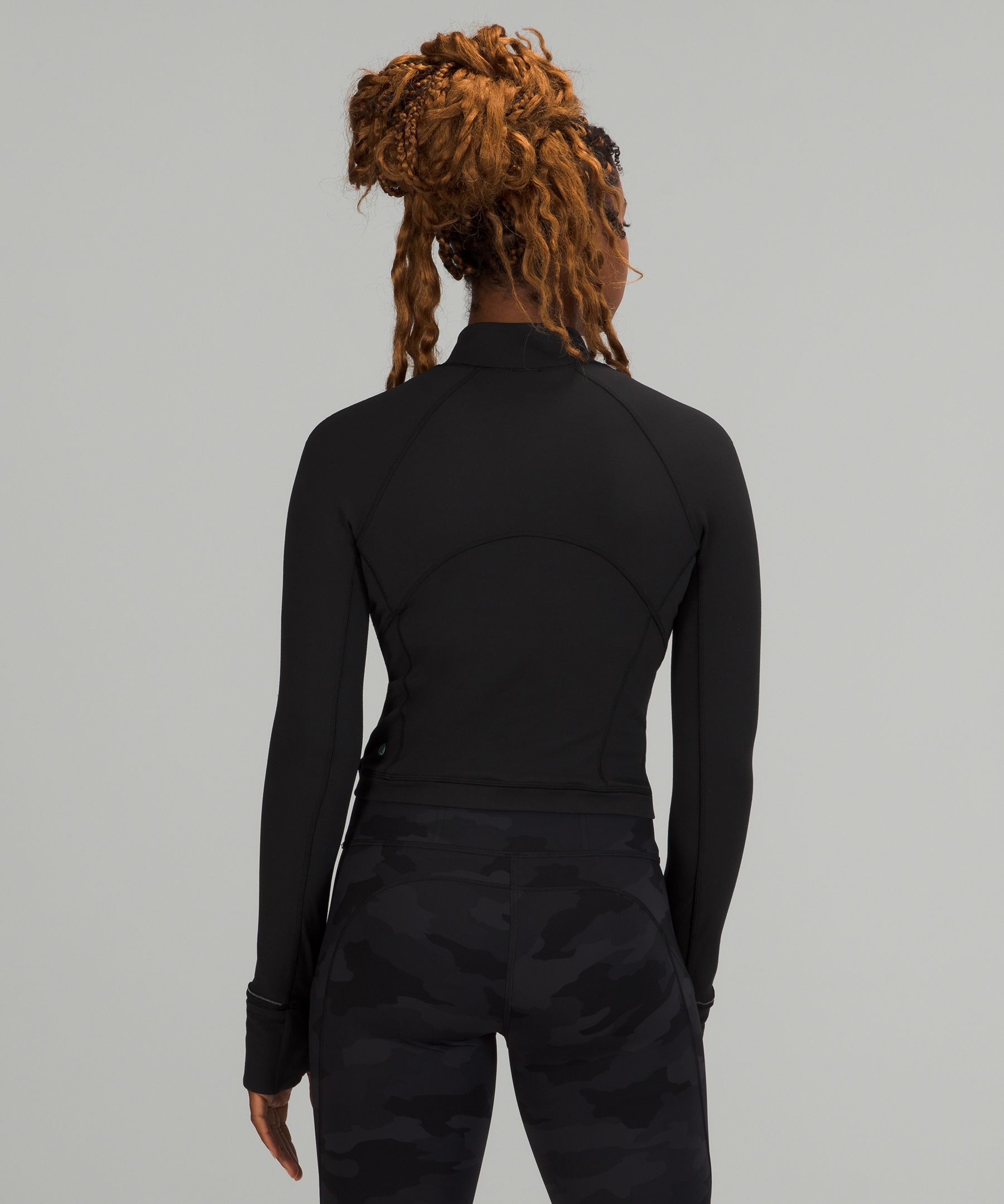 It's Rulu Run Cropped Half Zip sold by Lululemon product image thumbnail 3