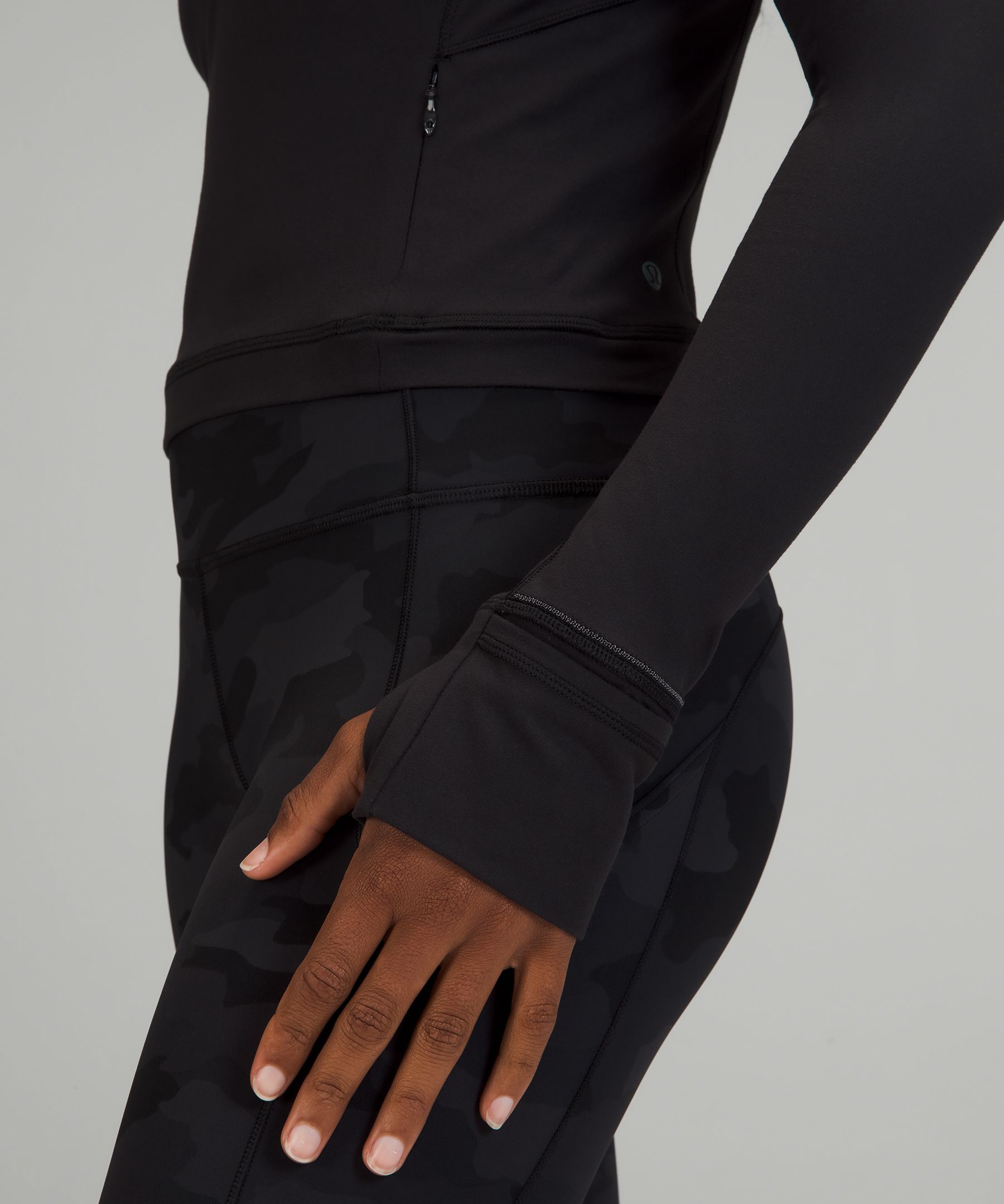 It's Rulu Run Cropped Half Zip sold by Lululemon product image thumbnail 4
