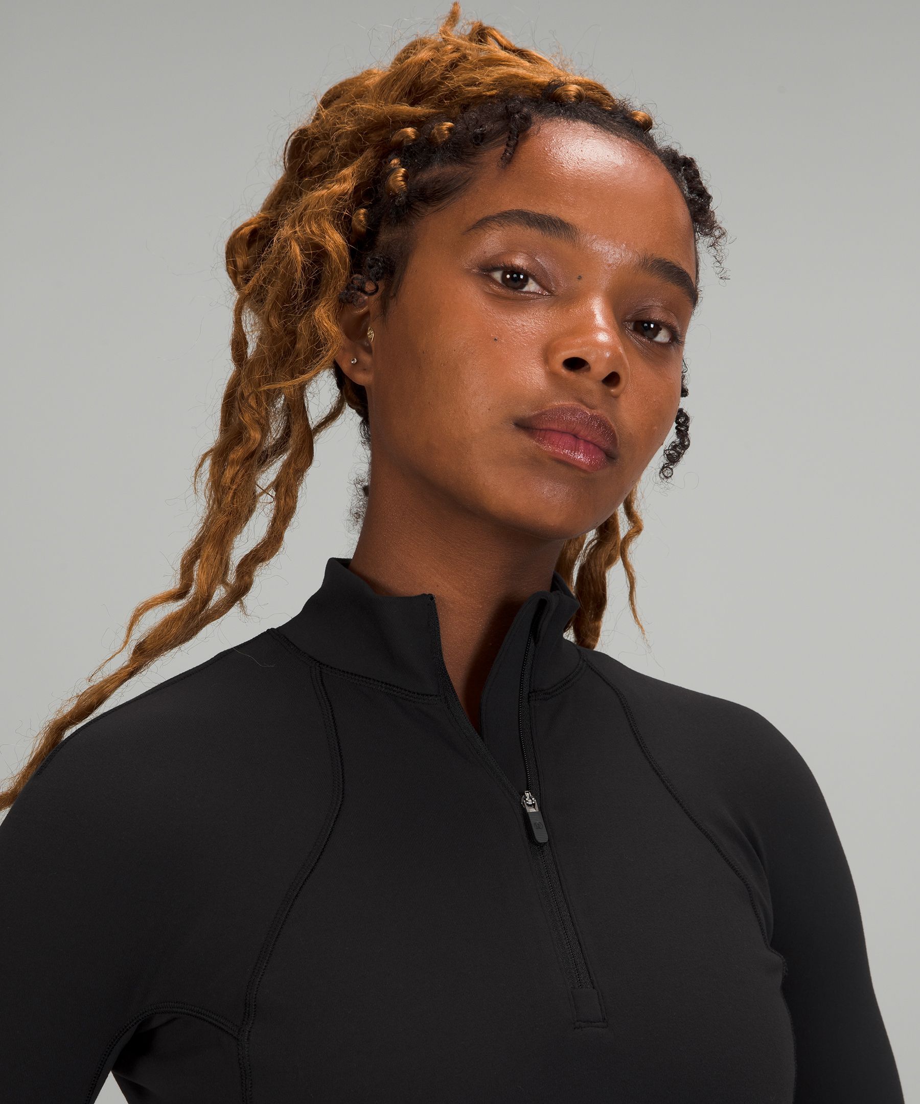 It's Rulu Run Cropped Half Zip sold by Lululemon product image thumbnail 5