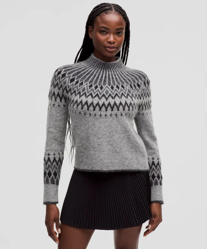 Fair Isle Relaxed-Fit Sweater sold by Lululemon