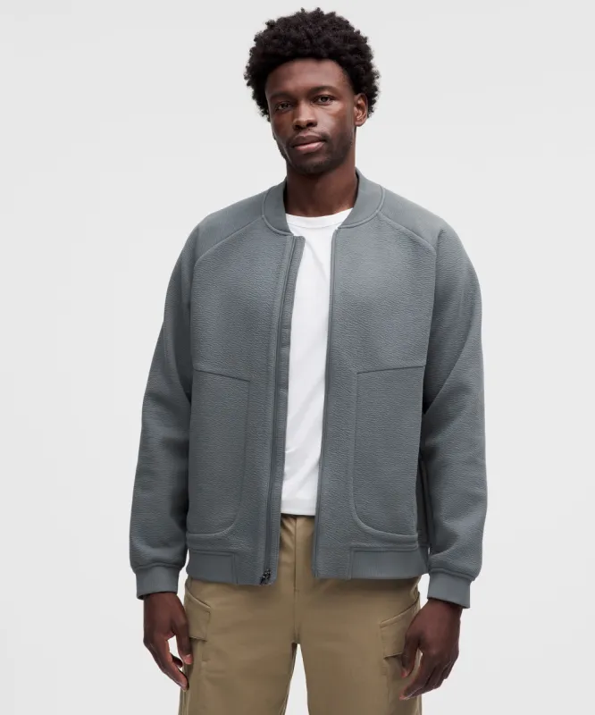 Textured Spacer Bomber Jacket sold by Lululemon