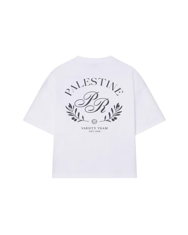 PaliRoots Varsity Team Tee White made by PaliRoots