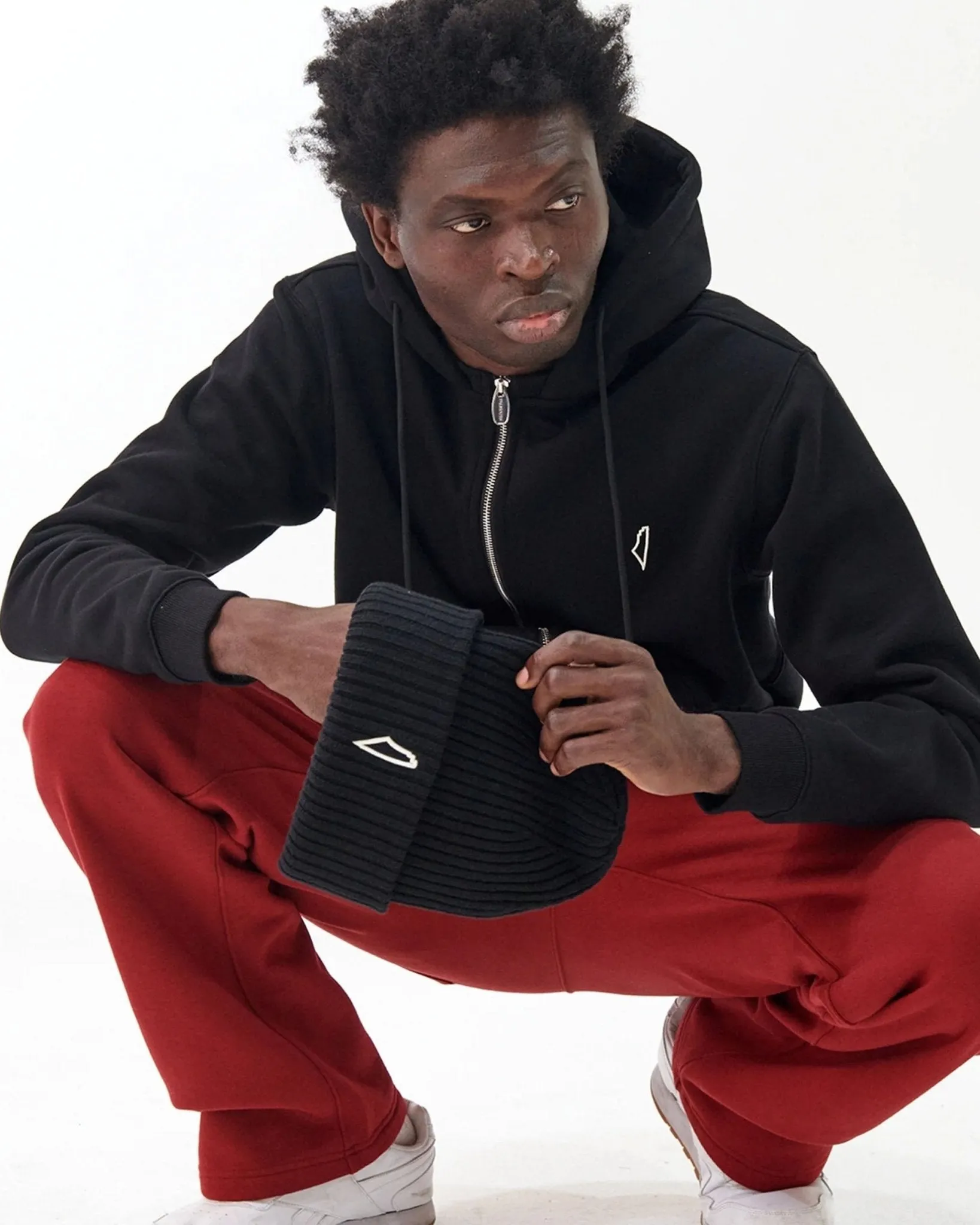 Core Knit Beanie Black sold by PaliRoots product image thumbnail 5