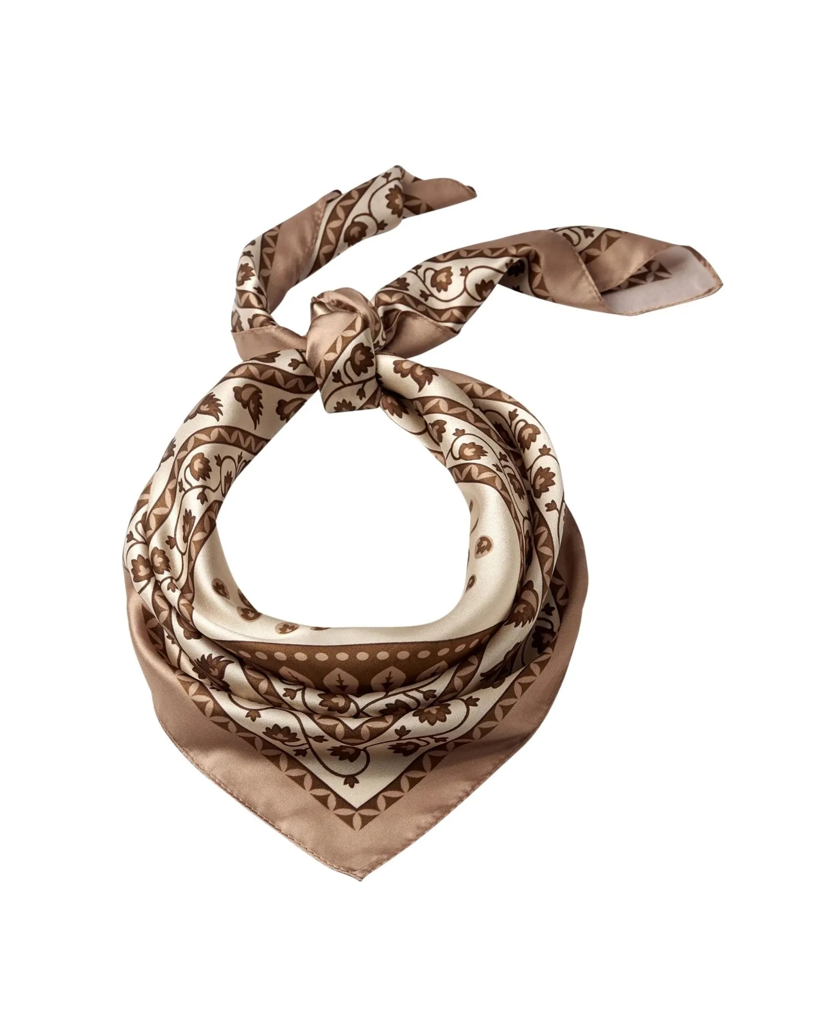 Asba Silk Bandana Brown sold by PaliRoots product image thumbnail 2