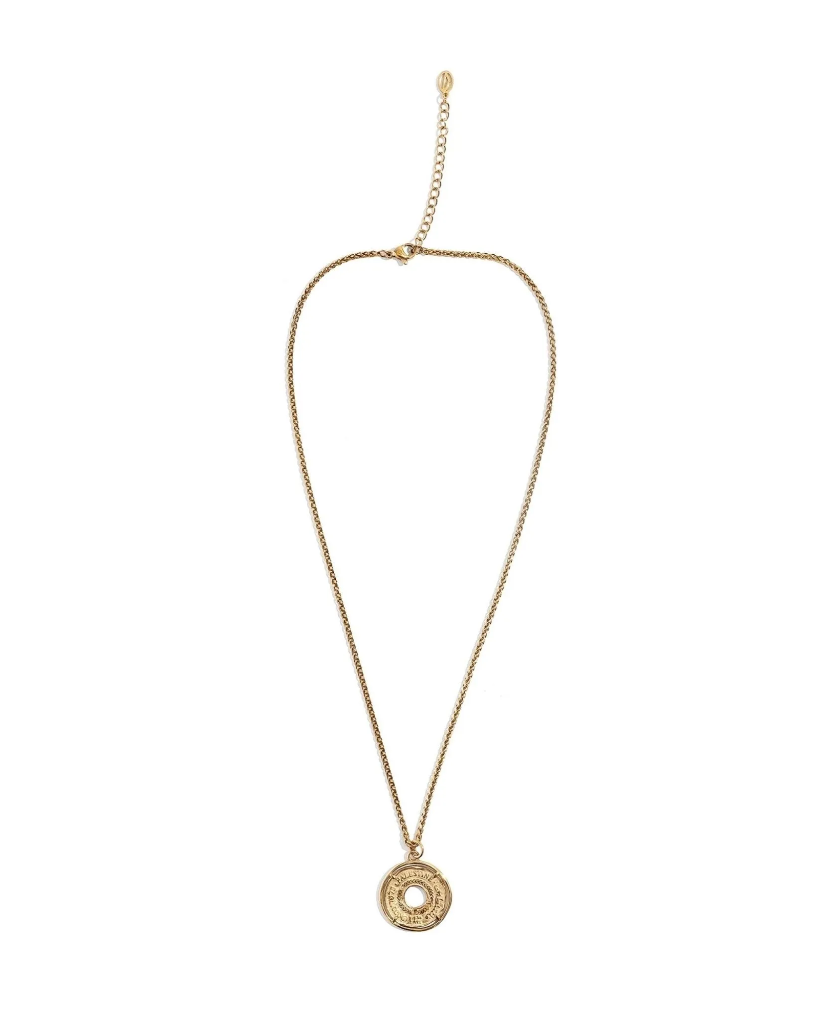 Palestine Coin Gold Necklace sold by PaliRoots product image thumbnail 4