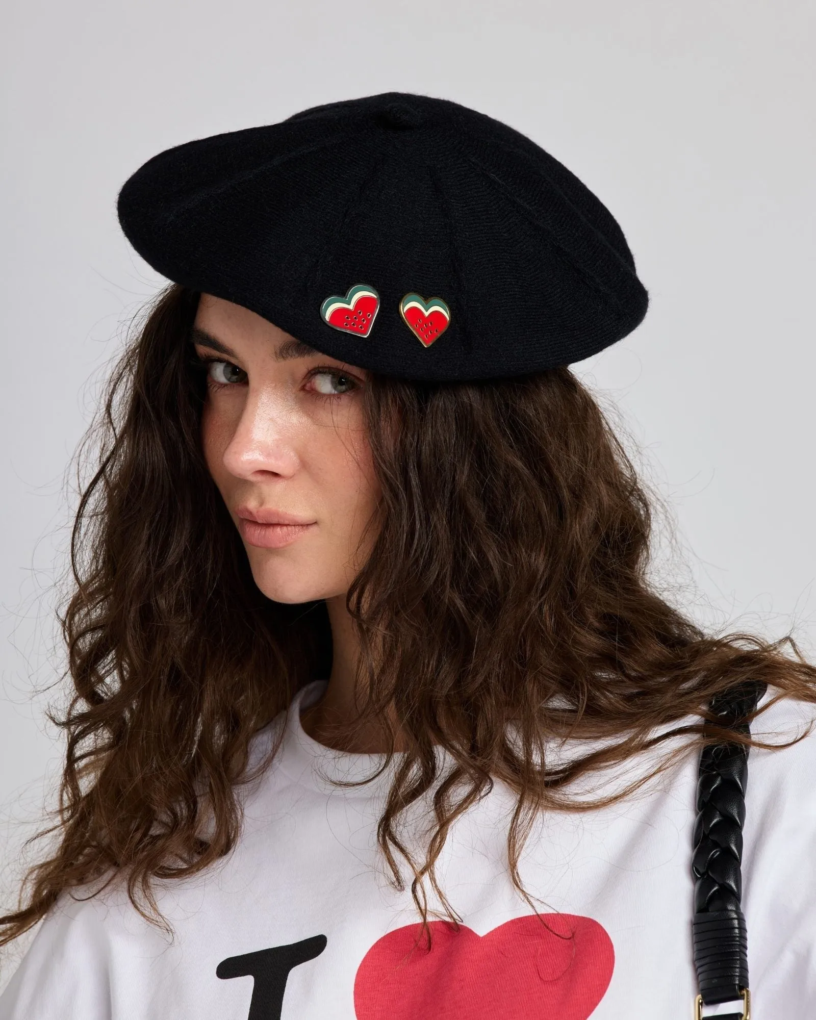 Watermelon Heart Pin Gold sold by PaliRoots product image thumbnail 3