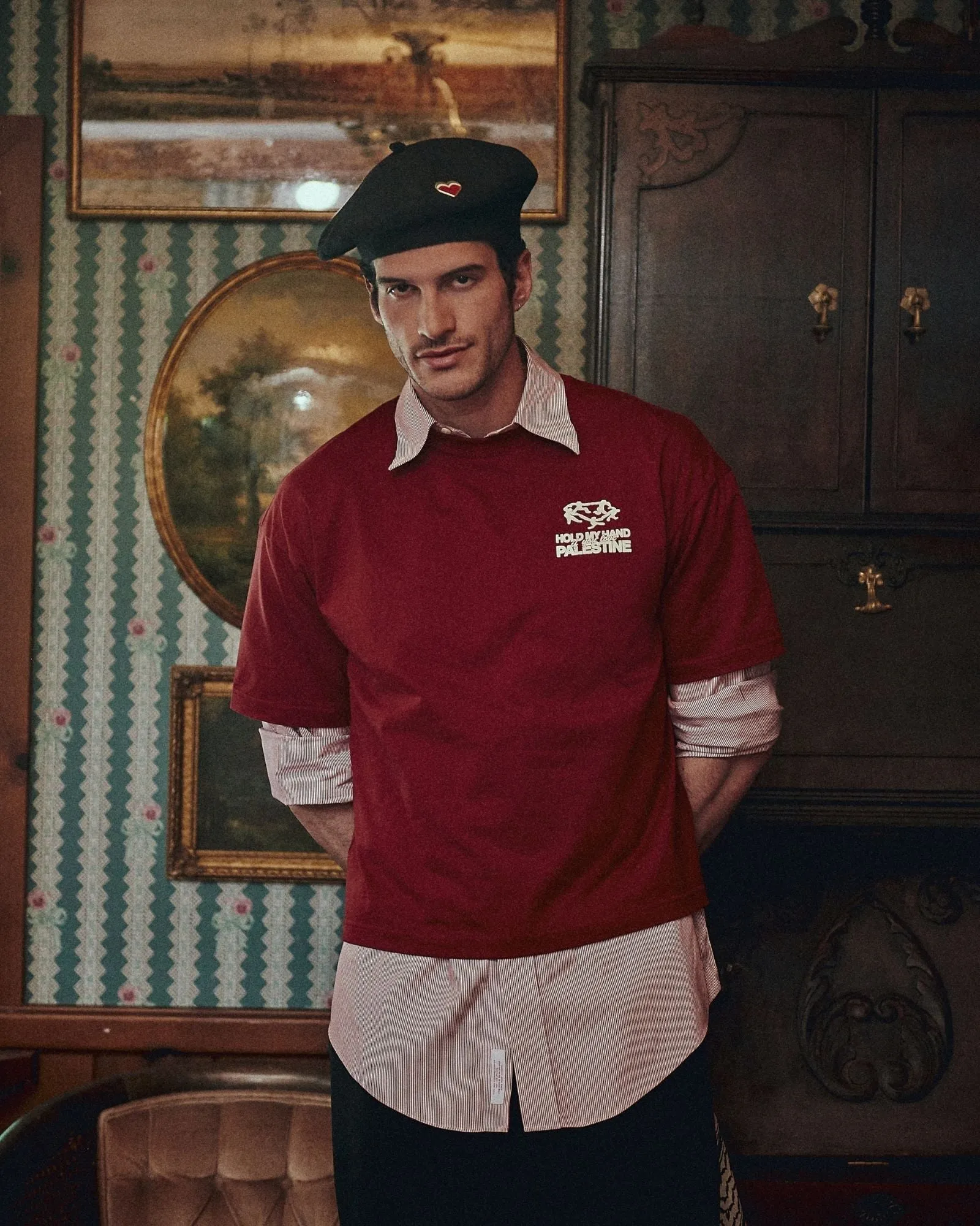 Watermelon Heart Pin Gold sold by PaliRoots product image thumbnail 4