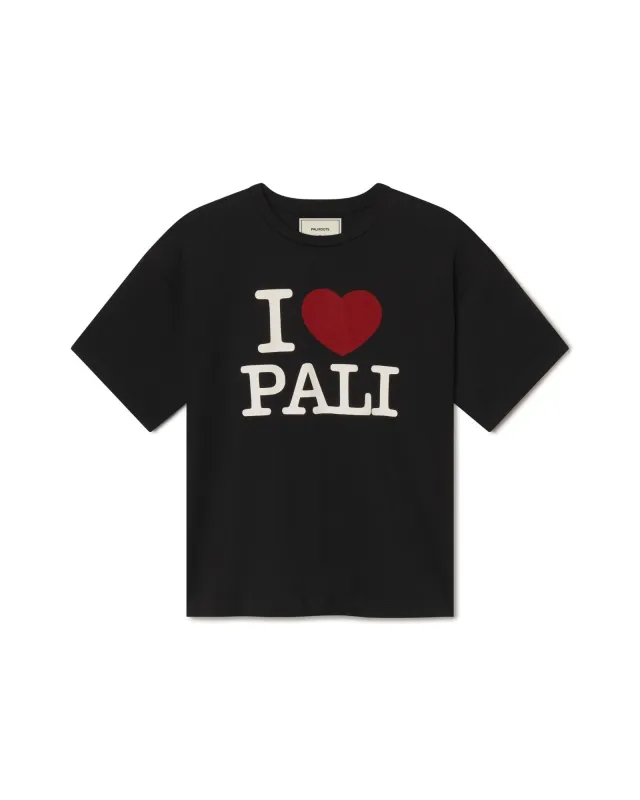 I Love Pali Tee Black made by PaliRoots