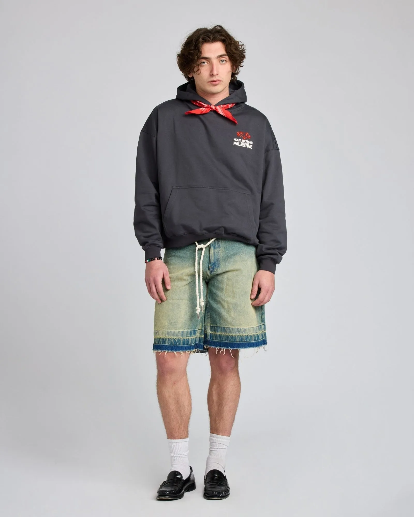 Hold My Hand Hoodie Charcoal sold by PaliRoots product image thumbnail 3