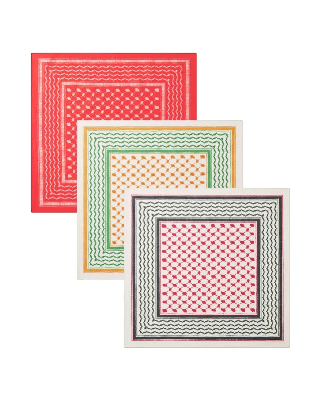 Kufiya Bandana (3-Pack Bundle) made by PaliRoots
