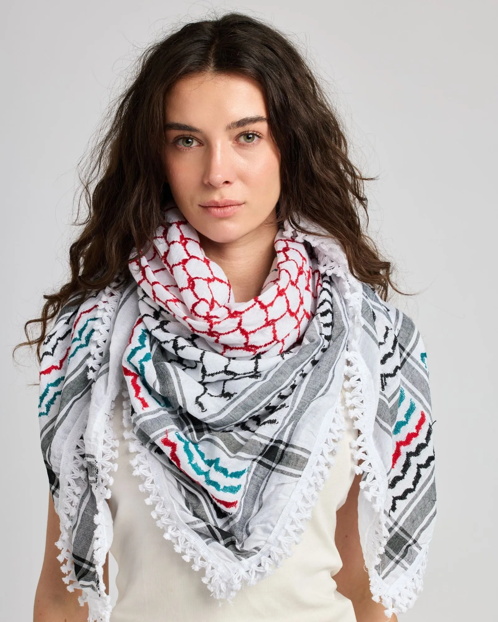 Nablus Alam Kufiya sold by PaliRoots product image thumbnail 2