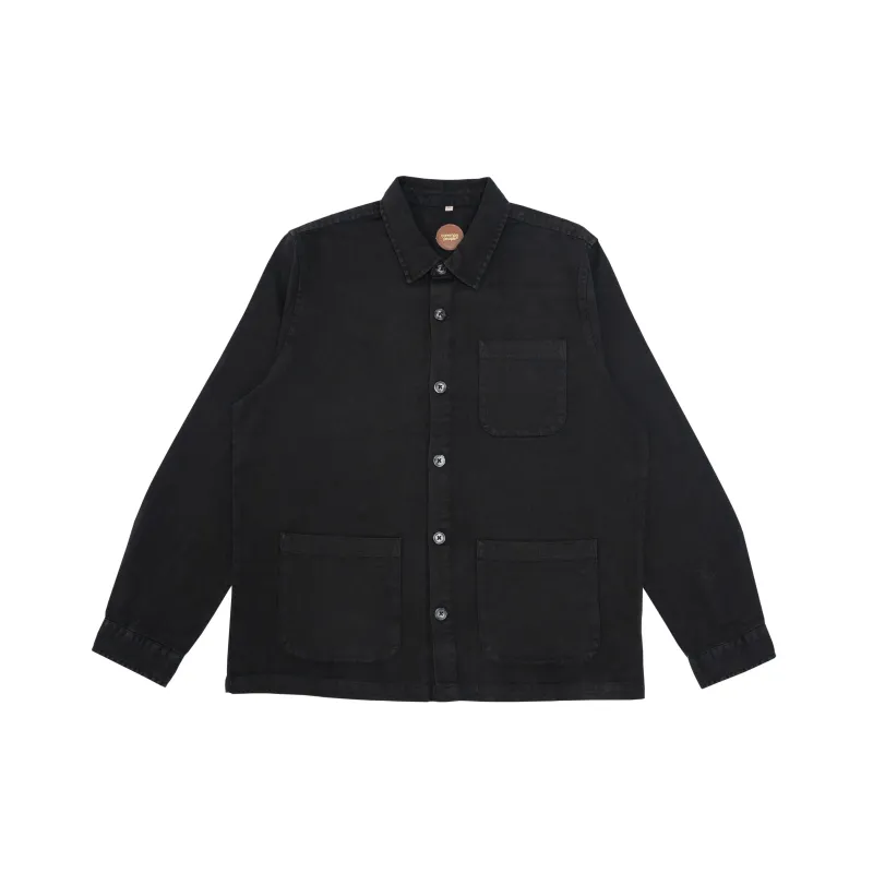 HOP GARMENT DYE SHIRT – BLACK sold by Common People