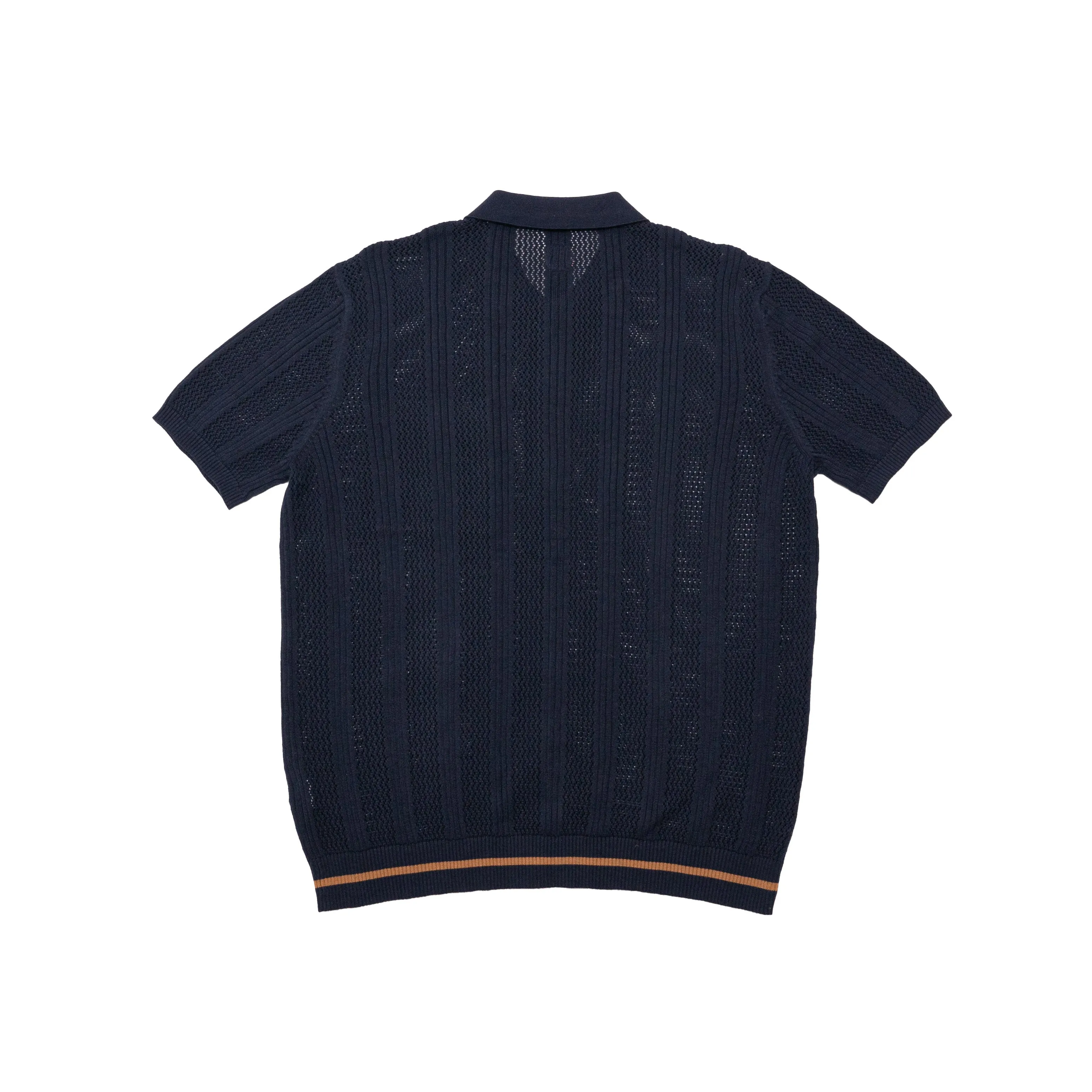WONDER SHORT SLEEVE POLO - NAVY sold by Common People product image thumbnail 3