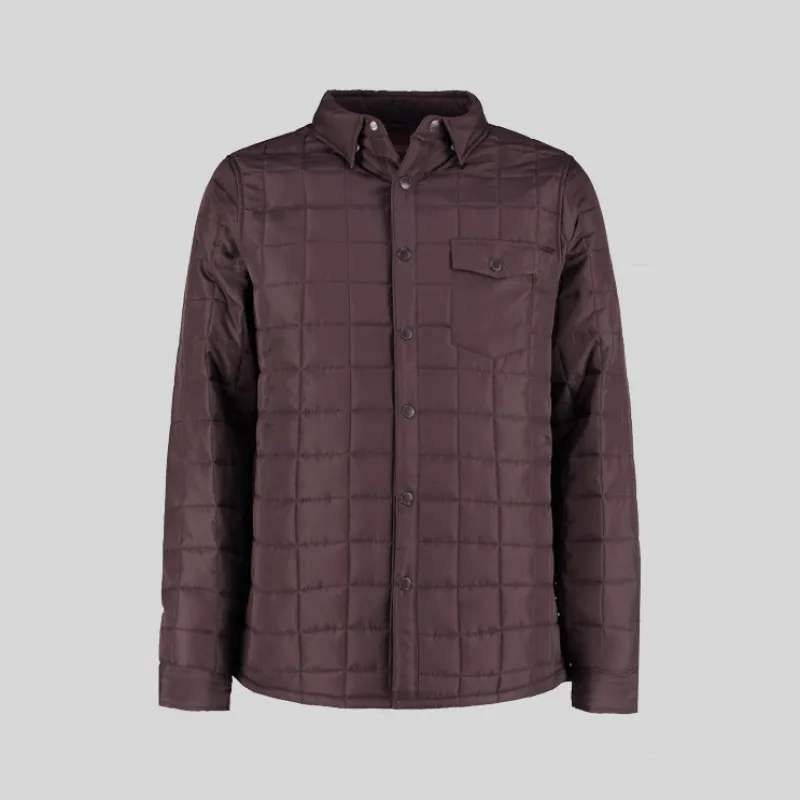 NICK BURG QUILTED SHACKET sold by Common People