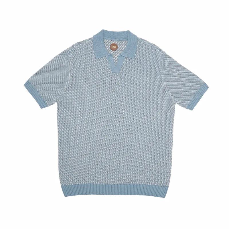 CARSON V NECK BLUE made by Common People