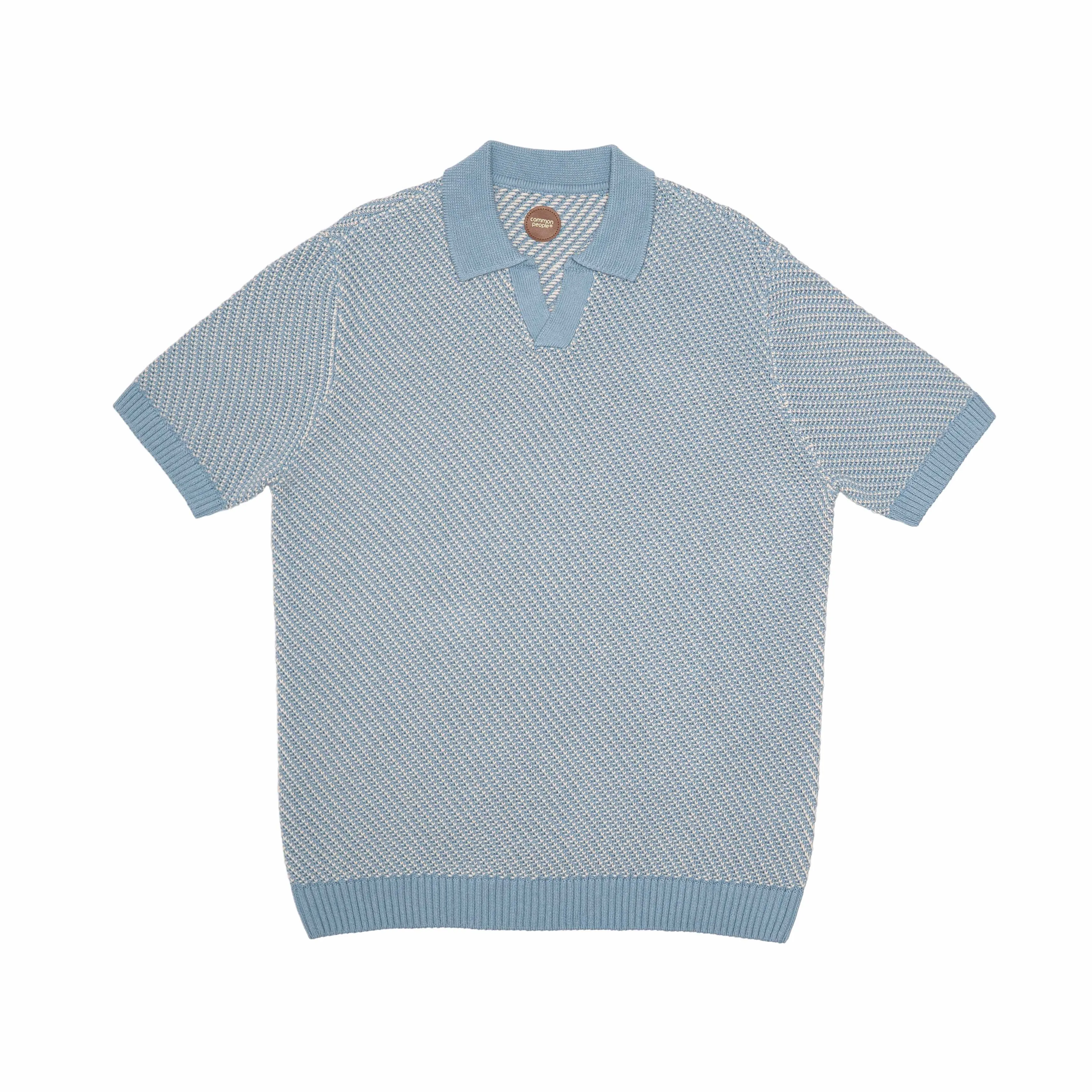 CARSON V NECK BLUE sold by Common People