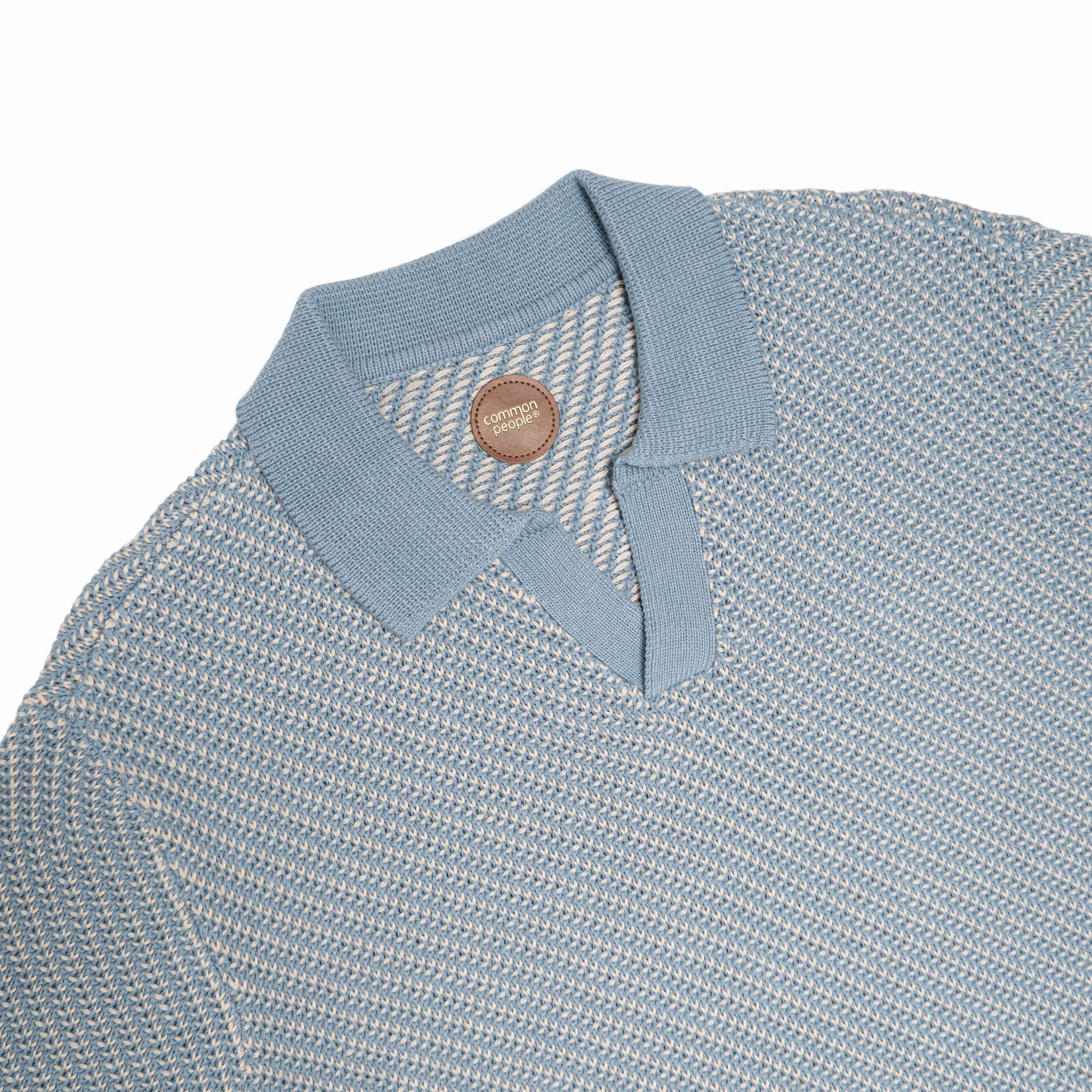 CARSON V NECK BLUE sold by Common People product image thumbnail 2