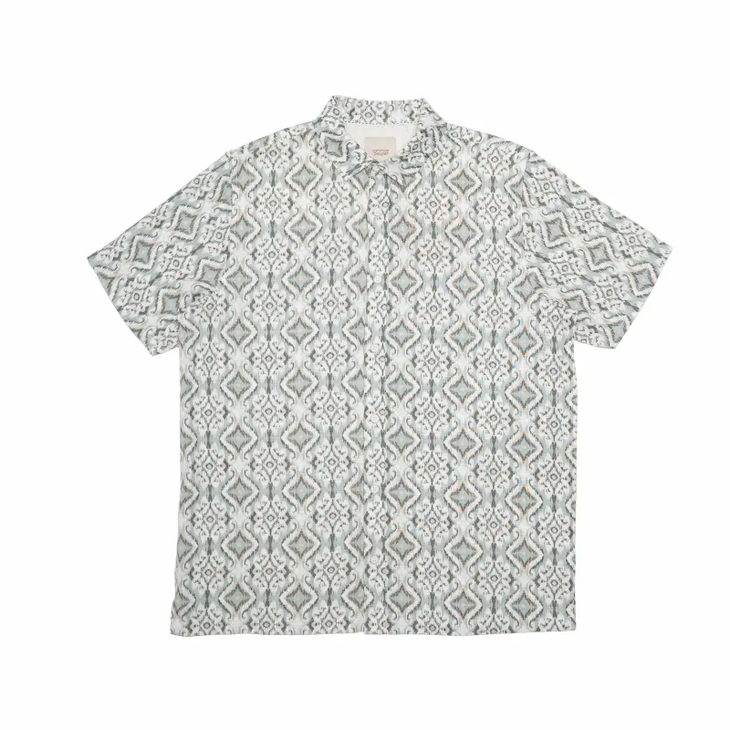 IKAT SS SHIRT SAGE made by Common People