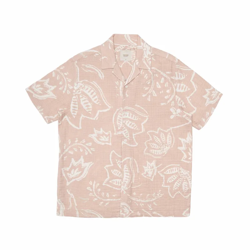 WILLS GAUZE SS SHIRT PINK made by Common People