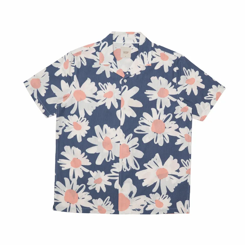 MARCH SEERSUCKER SS SHIRT PINK made by Common People