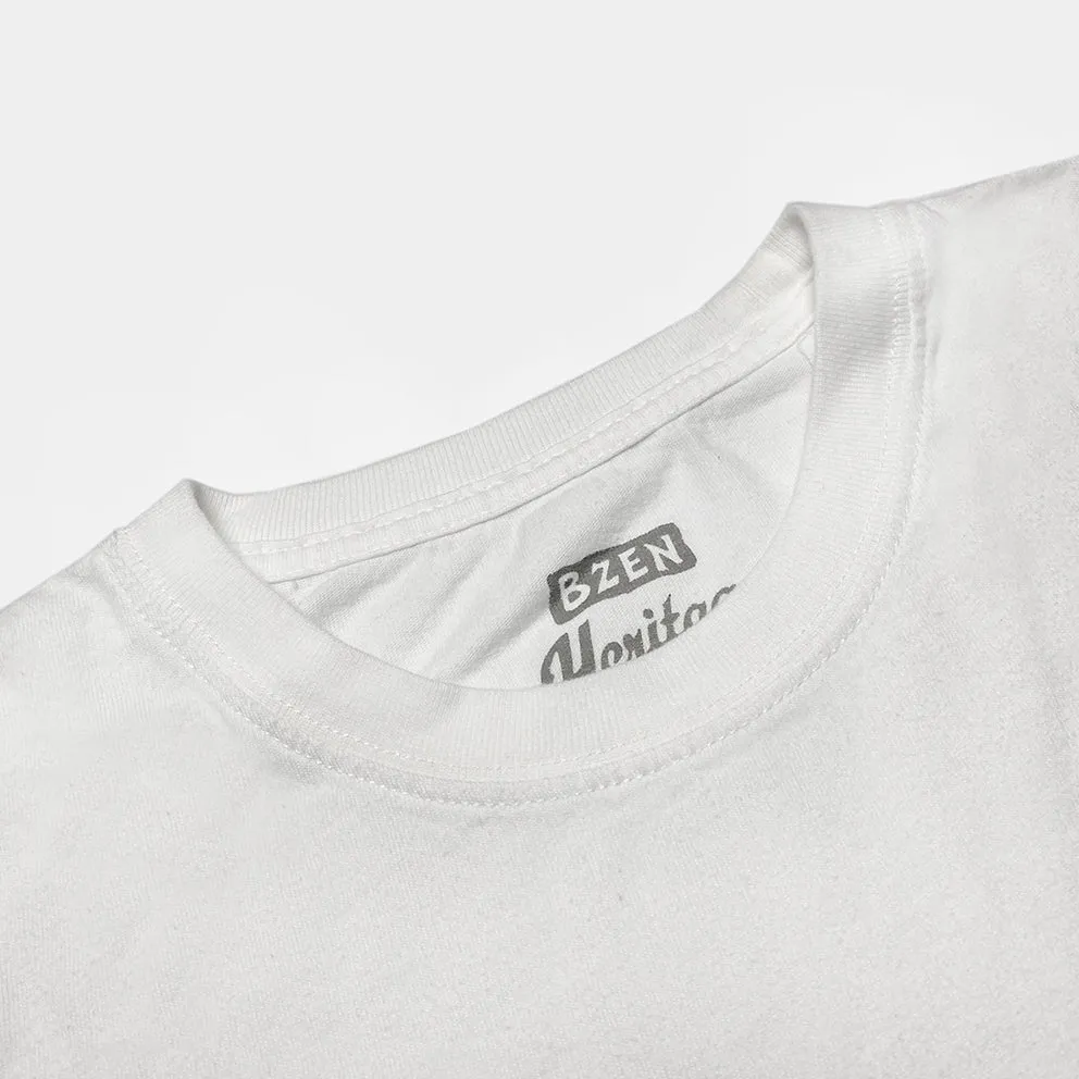 BZEN M.3083 LENNY-W RELAX FIT WHITE JERSEY TEE-180GSM-E0 WHITE sold by Bzen product image thumbnail 4