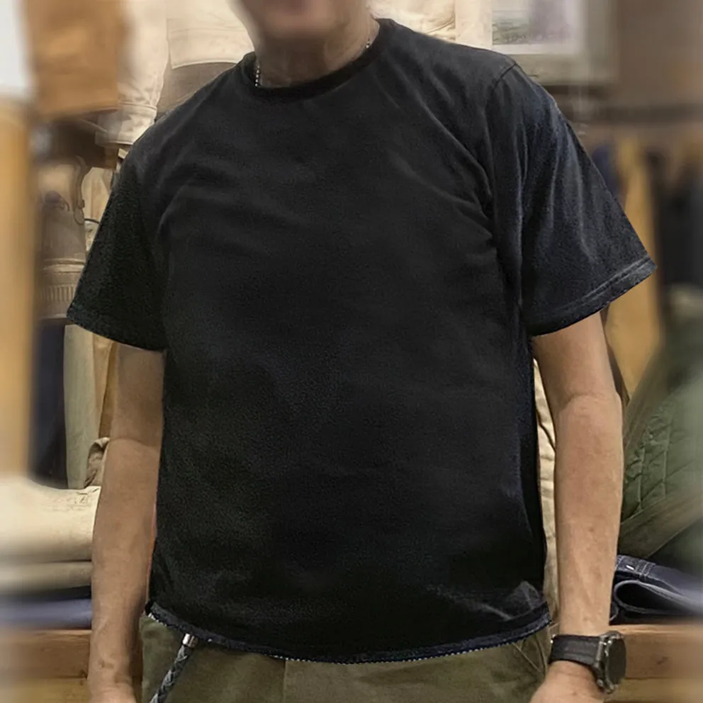 BZEN M.3083 LENNY-B RELAX FIT BLACK JERSEY TEE-180GSM-E0 BLACK sold by Bzen product image thumbnail 2