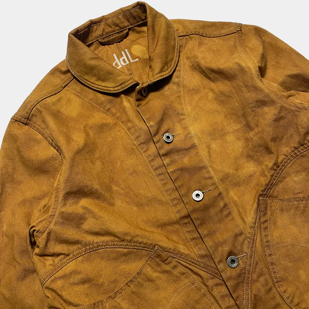 DDL 330R-TYRONE LUCKY-GOLD REGULAR FIT 2 POCKET CHORE JACKET DOUBLE GARMENT DYED-12OZ-GOLD sold by Bzen product image thumbnail 4