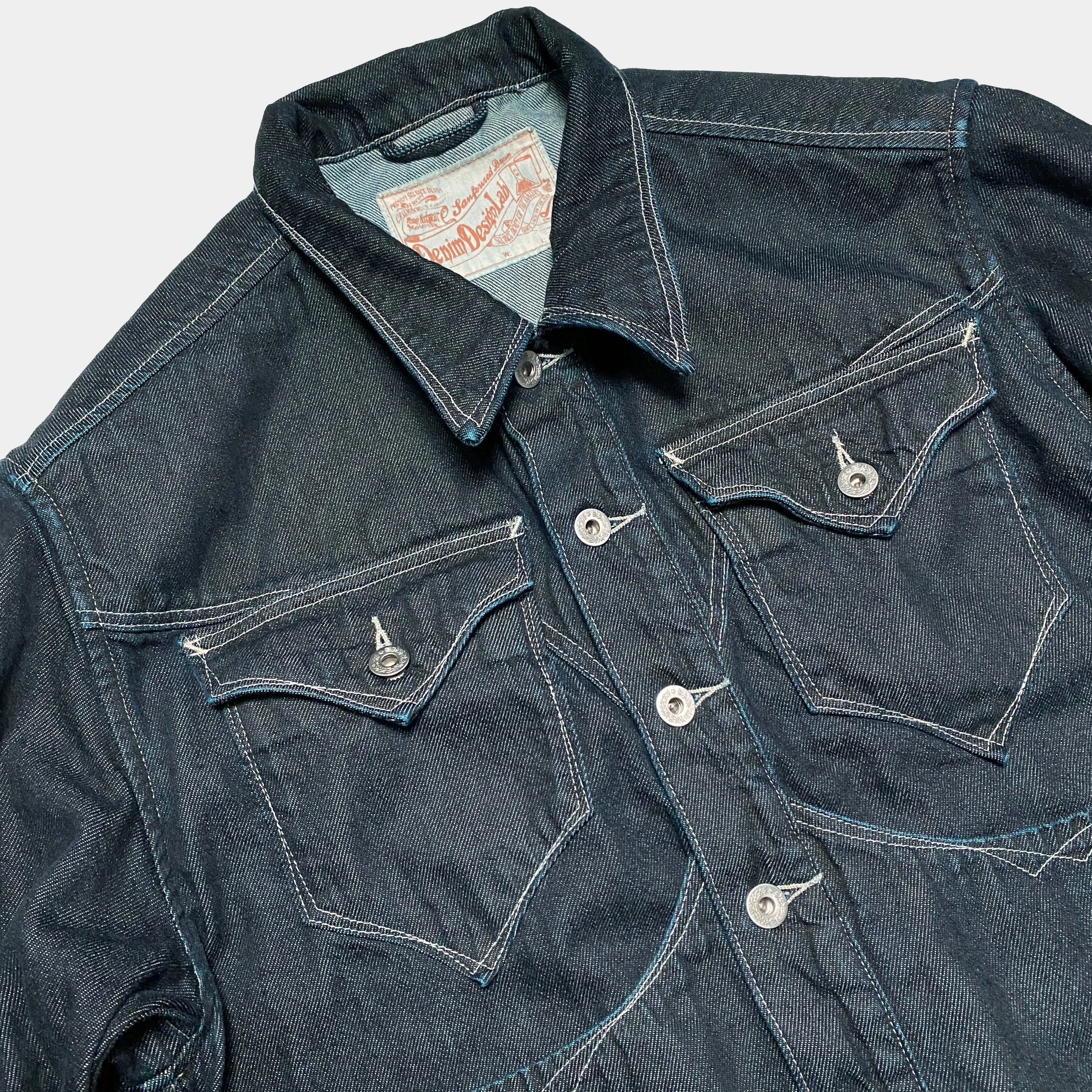 DDL 540 SCOTT-V REGULAR FIT 10 POCKET BUCKLE BACK DENIM COVERALL-13OZ-HRH INDIGO sold by Bzen product image thumbnail 5