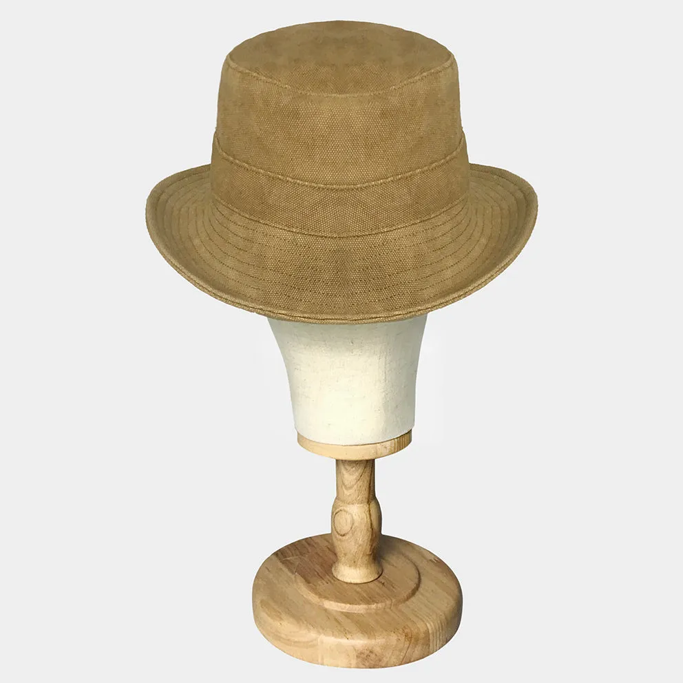 BZEN TOP'o THE MORNIN VEGGIE DYED CANVAS BUCKET HAT-20oz-E0 SIERRA sold by Bzen product image thumbnail 4