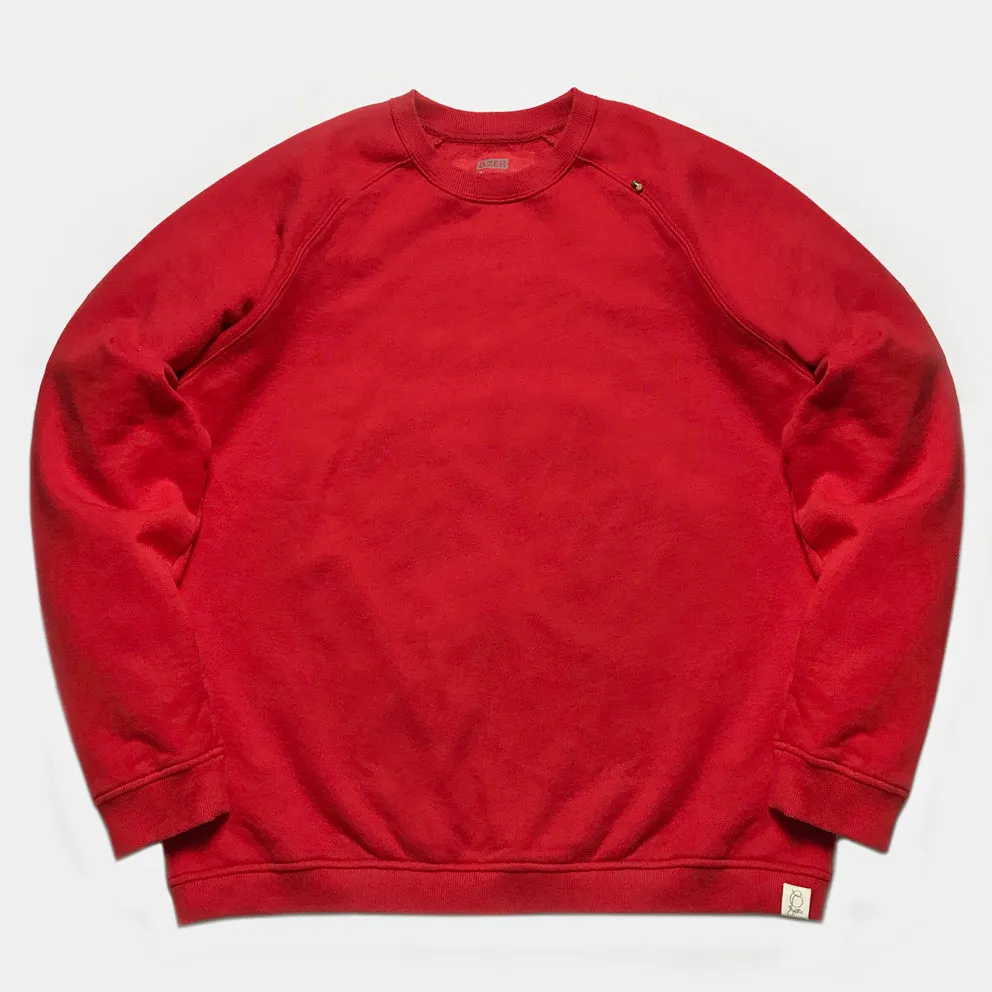 BZEN M.3086-THE BARON UNISEX REGULAR FIT LONG SLEEVE RAGLAN-300GSM FRENCH TERRY-E0 FIRECRACKER sold by Bzen