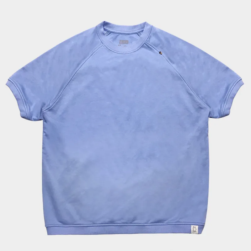 BZEN M.3067-THE LORD REGULAR FIT MINI TERRY RAGLAN TEE-280GSM-E0 DUSTY BLUE sold by Bzen