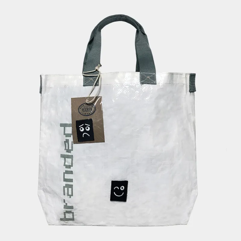 BZEN x MINER49ER PP-16 UPCYCLED TOTE BAGS-OFF WHITE made by Bzen