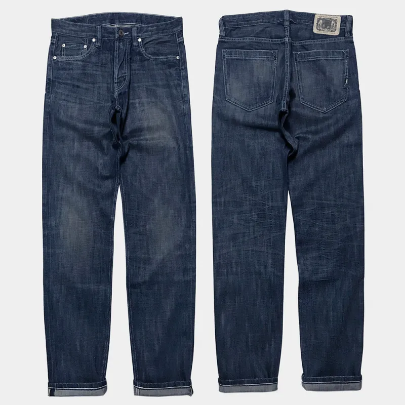 DDL 519-DAVID VINTAGE FIT STRAIGHT    CONE MILLS WHITE OAKS-12.25oz SELVEDGE GOLD MINER sold by Bzen