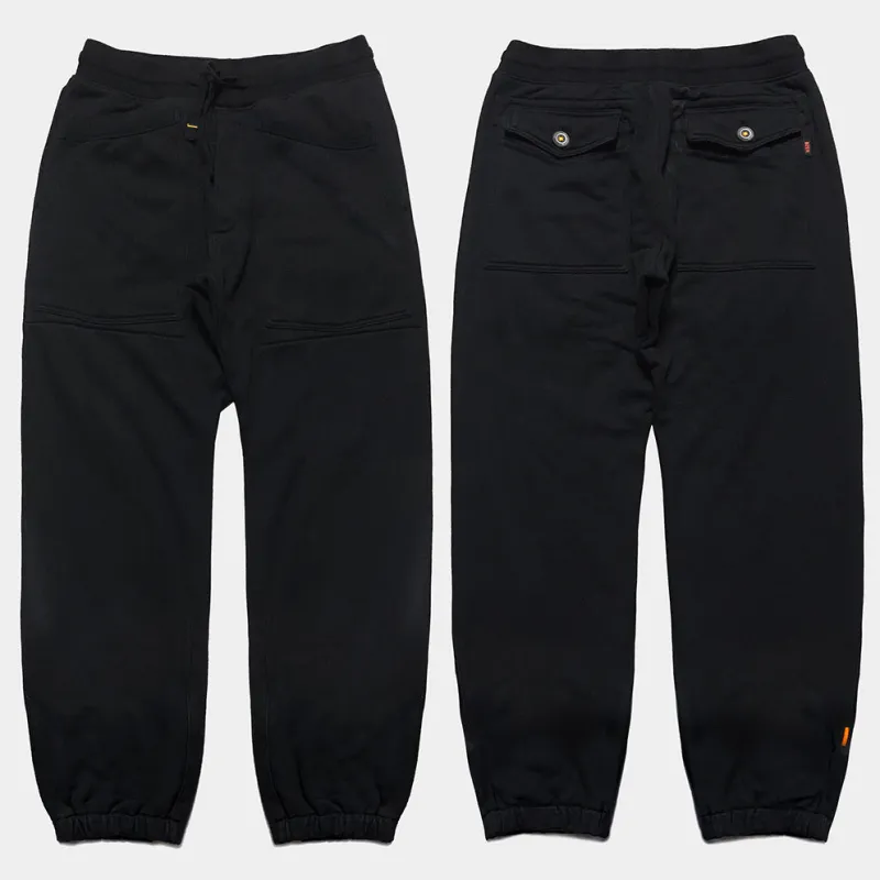 BZEN M.1161 L28-ORVILLE RELAX STRAIGHT KNIT TRAVEL PANT- E0 RINSE BLACK sold by Bzen