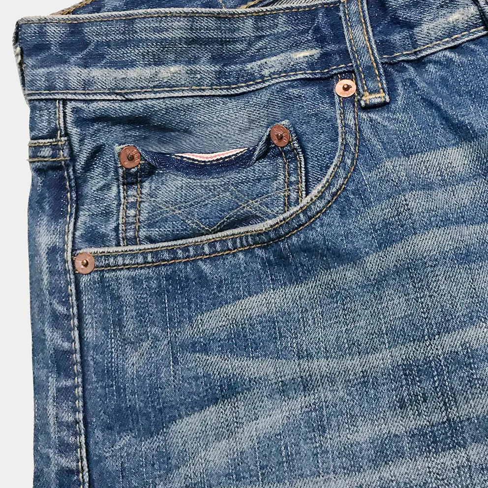 BZEN M.1258-BILLY SLIM STRAIGHT- 13.5oz- SELVEDGE- AZURE sold by Bzen product image thumbnail 5