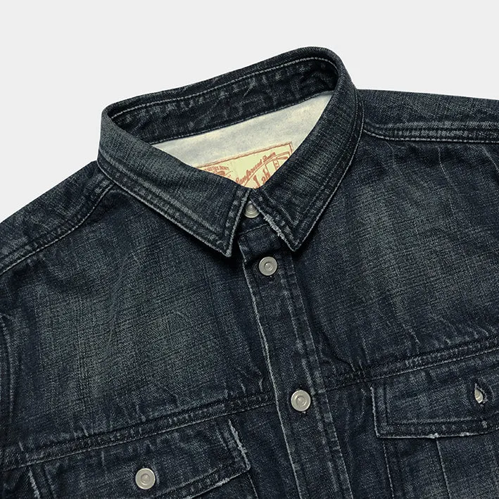 DDL 303-EVANS REGULAR FIT DENIM SHIRT sold by Bzen product image thumbnail 5