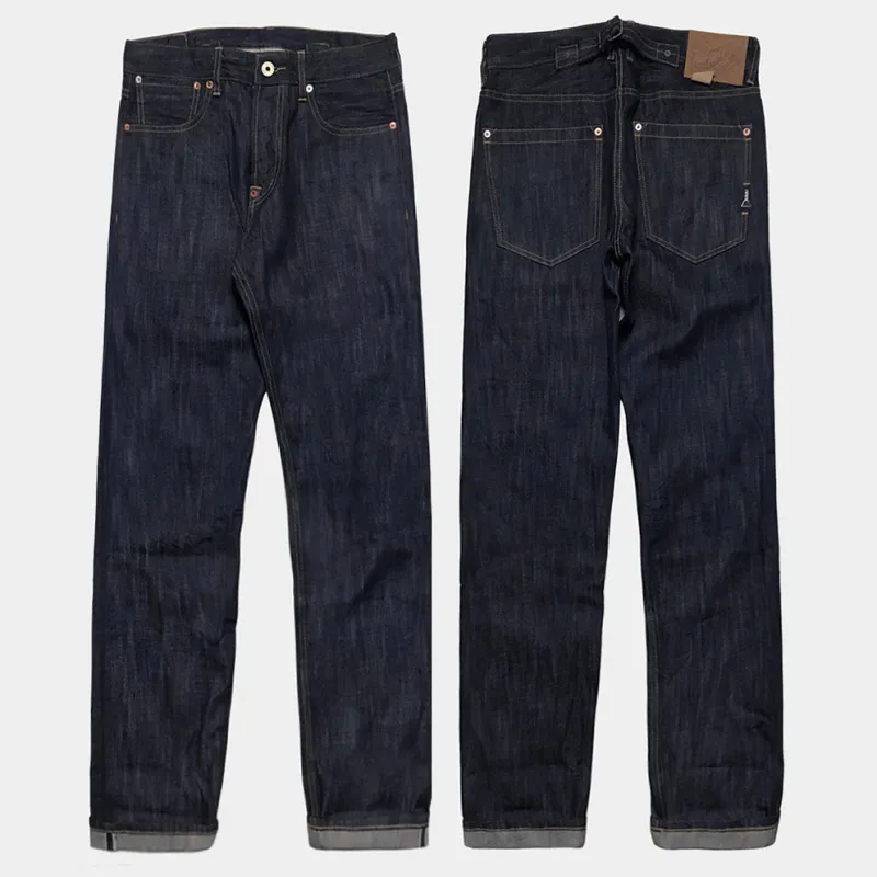 DDL 520R-DRAKE VINTAGE FIT STRAIGHT CONE MILLS WHITE OAKS-12.25oz SELVEDGE- T RINSE sold by Bzen