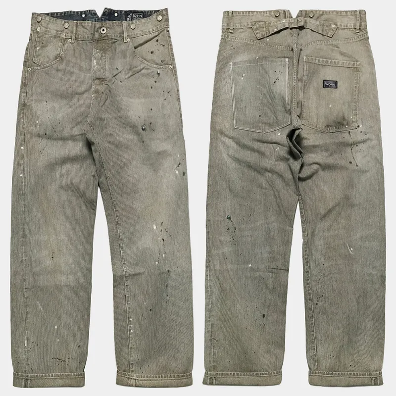 BZEN M.1433 L32-SUTTER REGULAR STRAIGHT WORK- 11.5oz- T0 PAINT sold by Bzen