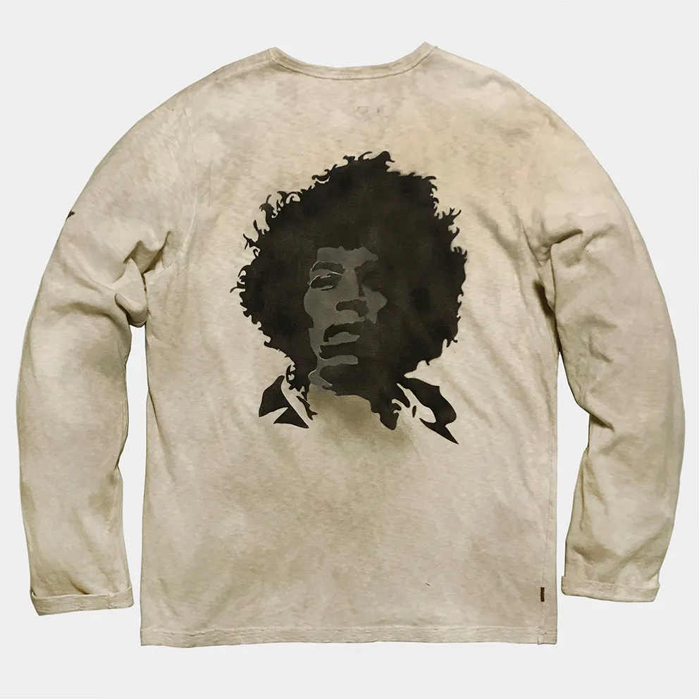 BZEN M.3173-ARI REGULAR FIT LONG SLEEVE CREWNECK SLUB TEE-JIMI-VEGGIE TAN sold by Bzen product image thumbnail 4