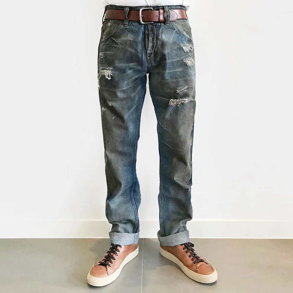 DDL 525-BLAKE SLIM FIT STRAIGHT CONE MILLS WHITE OAKS-12oz SELVEDGE- 1879 sold by Bzen product image thumbnail 2