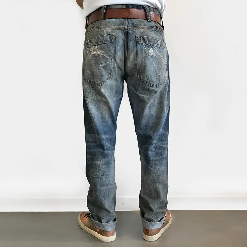 DDL 525-BLAKE SLIM FIT STRAIGHT CONE MILLS WHITE OAKS-12oz SELVEDGE- 1879 sold by Bzen product image thumbnail 3