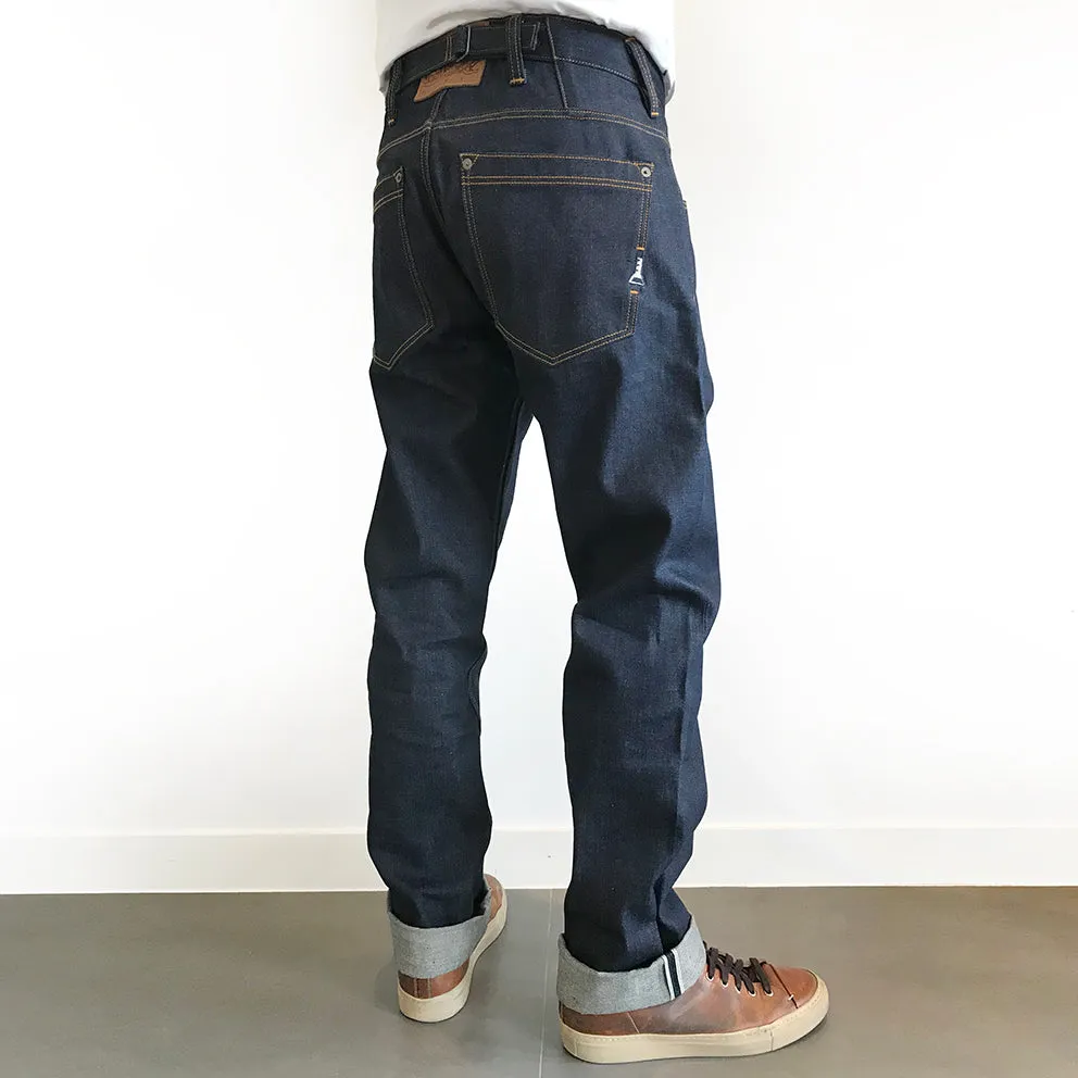 DDL 525-BLAKE SLIM FIT STRAIGHT CONE MILLS WHITE OAKS-12oz RAW SELVEDGE- INDIGO sold by Bzen product image thumbnail 4