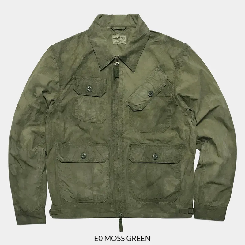 BZEN M.3315-MAVERICK REGULAR FIT MILITARY STYLE VEGGIE DYED JACKET sold by Bzen