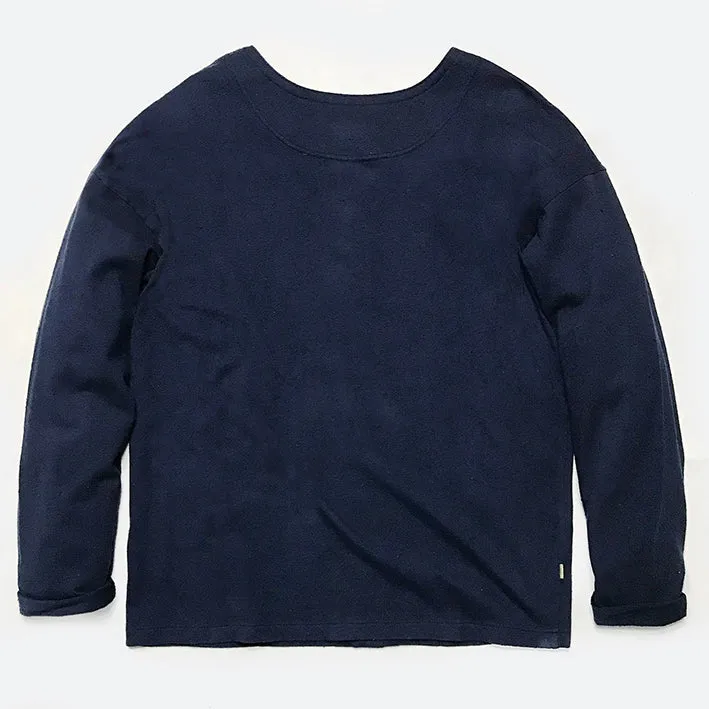 BZEN INDOCHINE - M.3068-CALEB RELAX FIT 4 BUTTON HENLEY-E0 NAVY sold by Bzen product image thumbnail 2