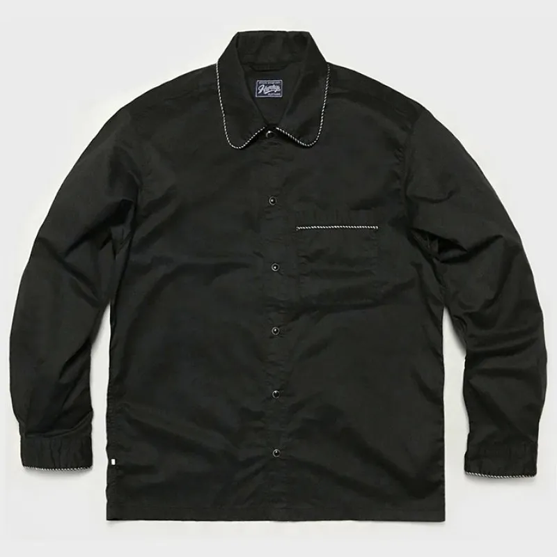 BZEN M.3239R-J.CASH REGULAR FIT SHIRT-E0 BLACK sold by Bzen