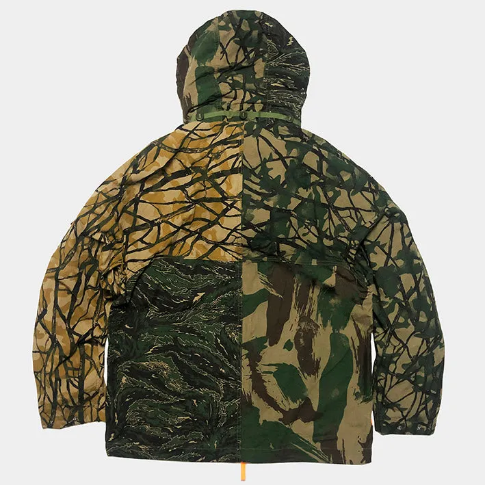 BZEN UNARMY - M.3183 TOBIAS RELAX FIT ZIP UP CAMOUFLAGE WATER REPELLENT JACKET- WR COLOR BLOCK CAMO sold by Bzen product image thumbnail 3
