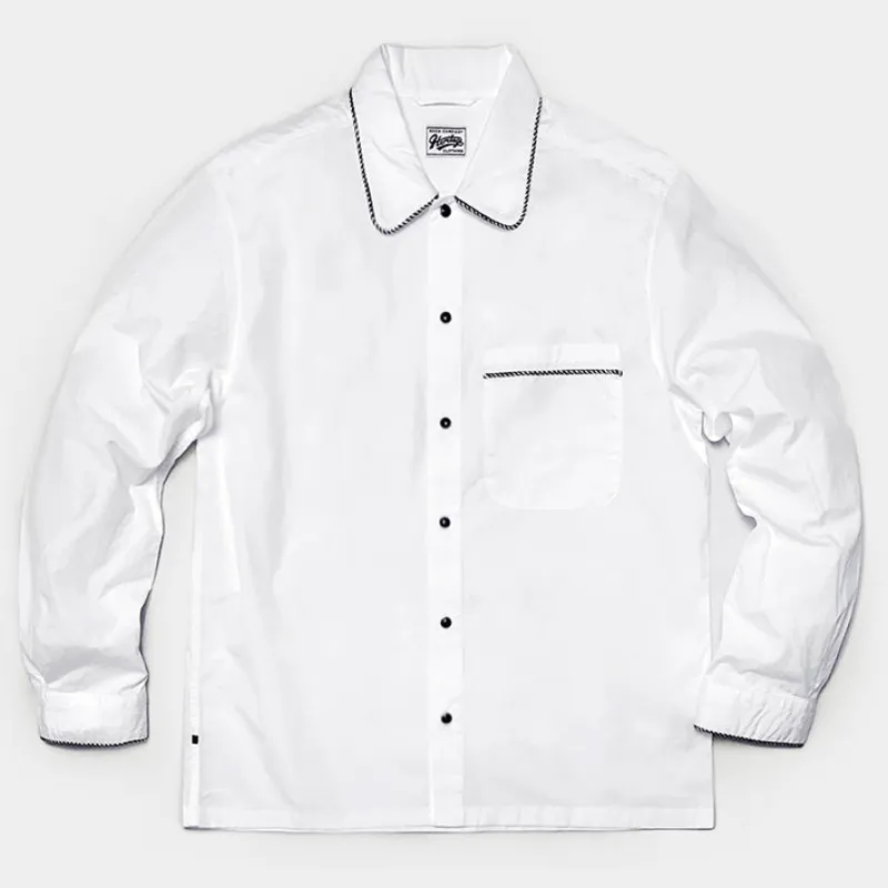 BZEN M.3239-J.CASH REGULAR FIT SHIRT-E0 WHITE sold by Bzen